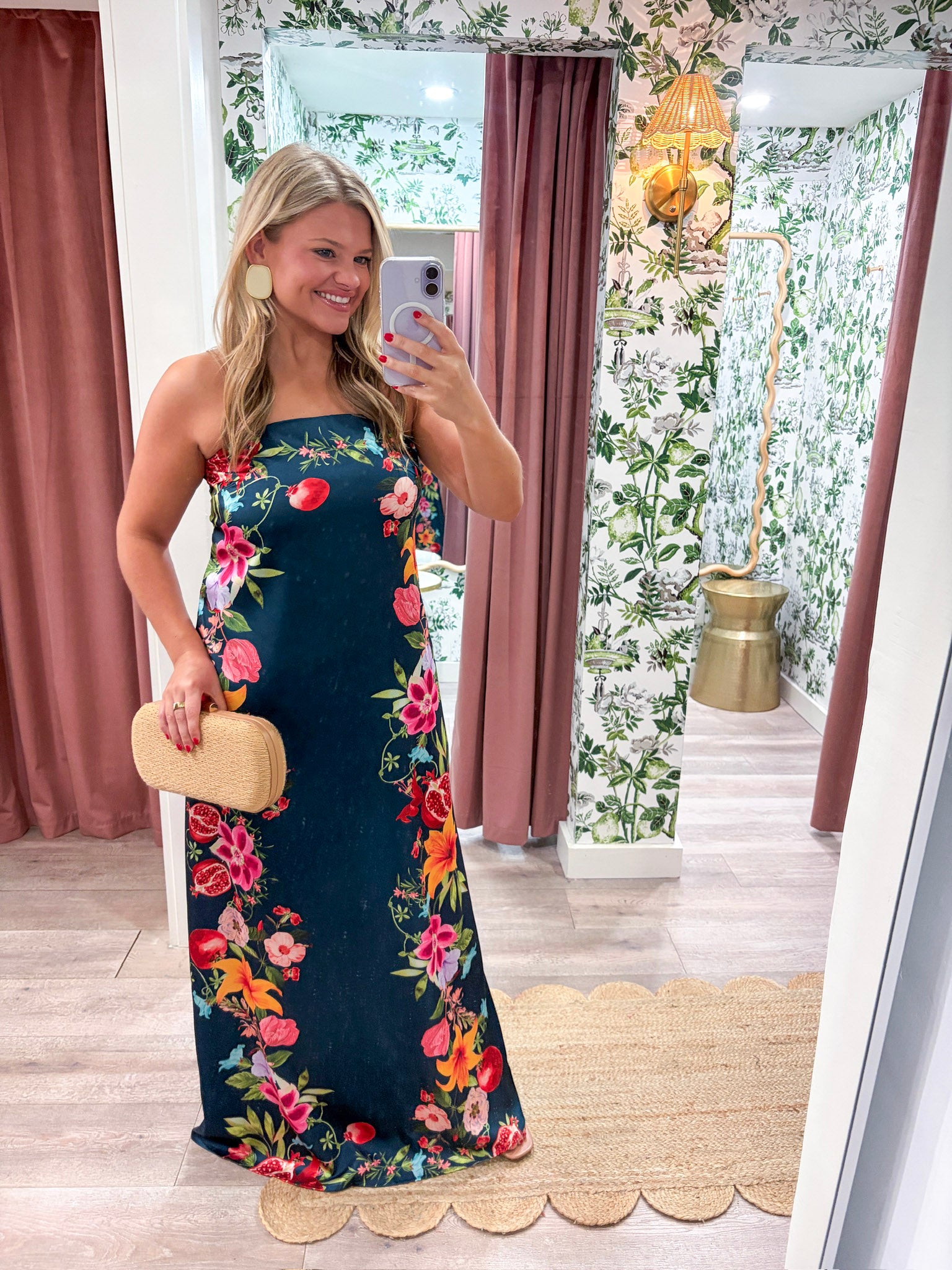 Summer Sorbet Strapless Maxi Dress