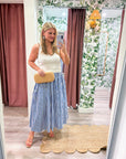 Sunset Sway Midi Skirt