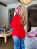 Seeing Love Ruffled Top