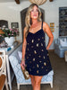 Something Special Embellished Mini Dress-Black