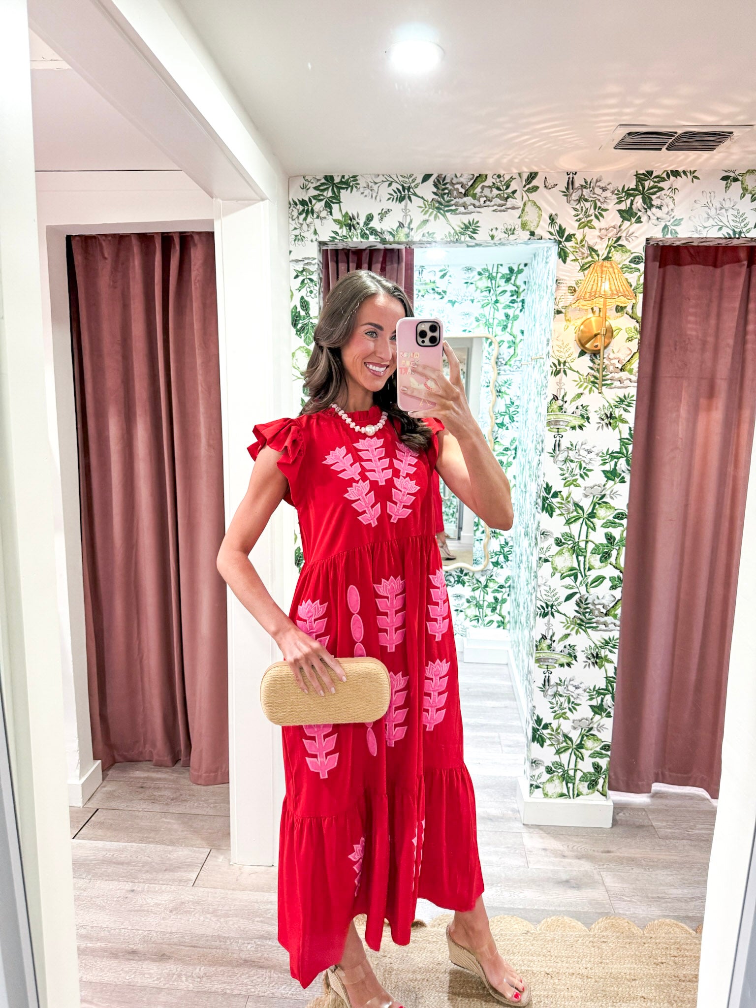 blossom midi dress Autumn Blossom Midi Dress 1 Happy Girl