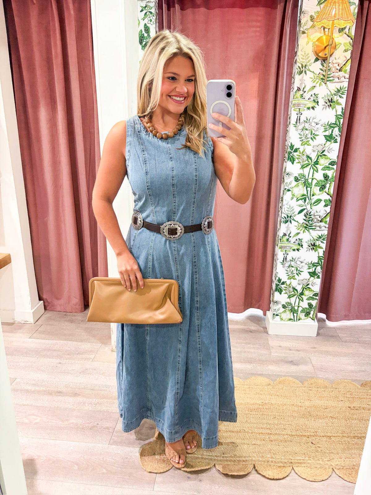 Westbrook Denim Midi Dress