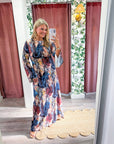 Serpent Sunset Maxi Dress