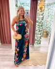 Summer Sorbet Strapless Maxi Dress