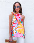 Gardenscape Ruffle Top