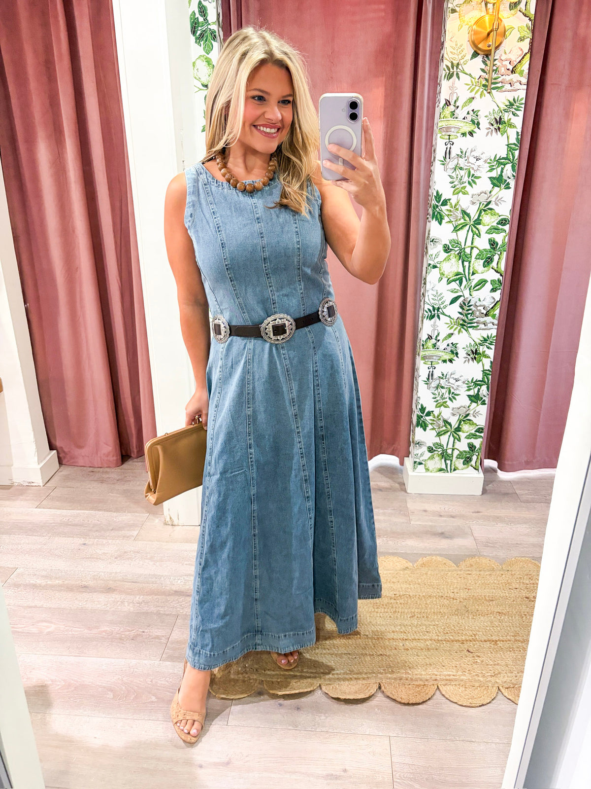 Westbrook Denim Midi Dress