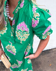 Clara Ruffle Midi Dress