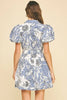 Wild Fields Floral Mini Dress