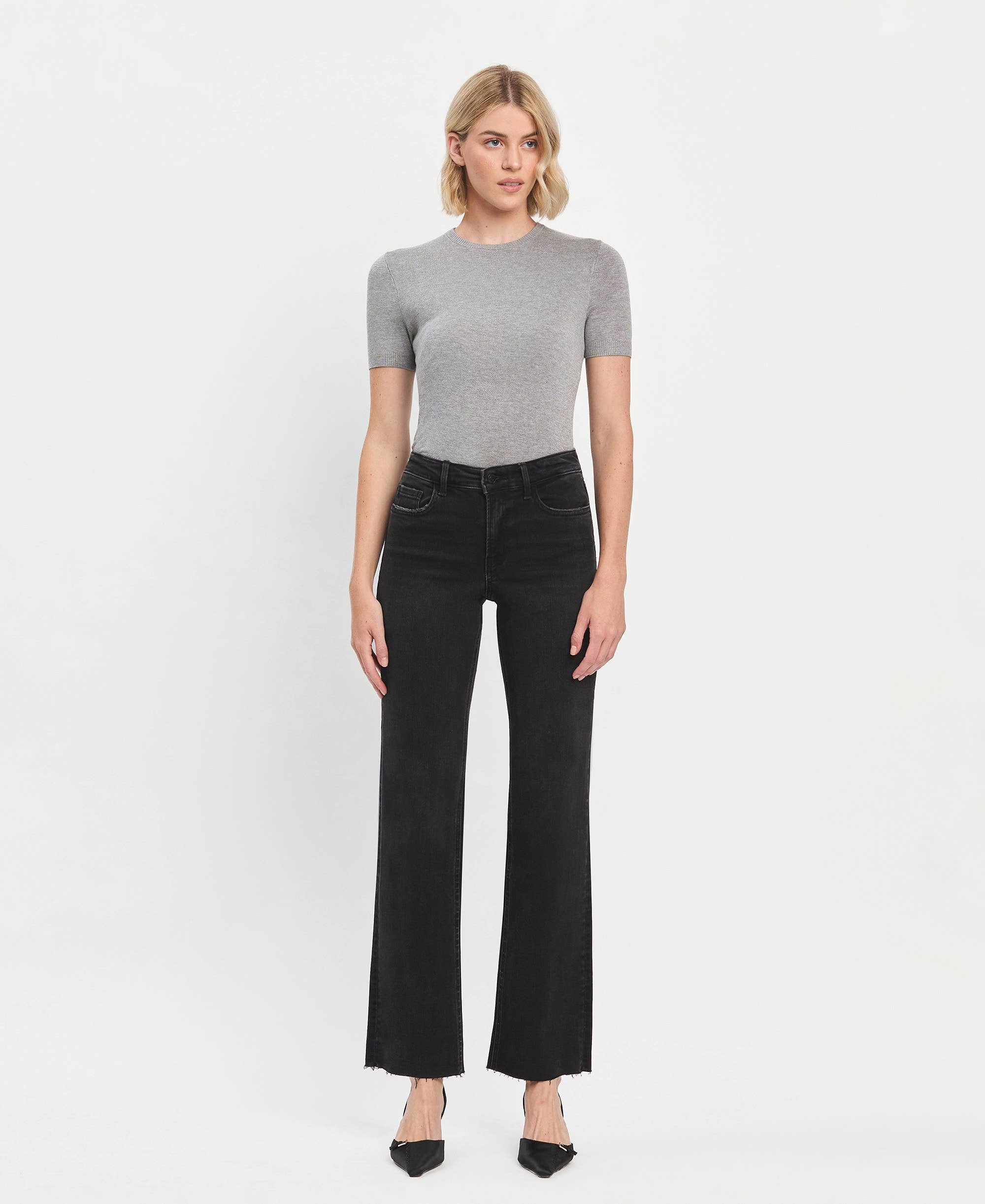 Onyx Wide Leg Jeans