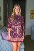 Vineyard Luxe Belted Mini Dress