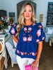 Cozumel Cutie Embroidered Top