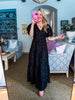 Arielle Jacquard Maxi Tiered Dress