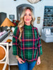 Tree Topper Plaid Top-Green