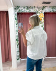 The Sculpt Button Down Top