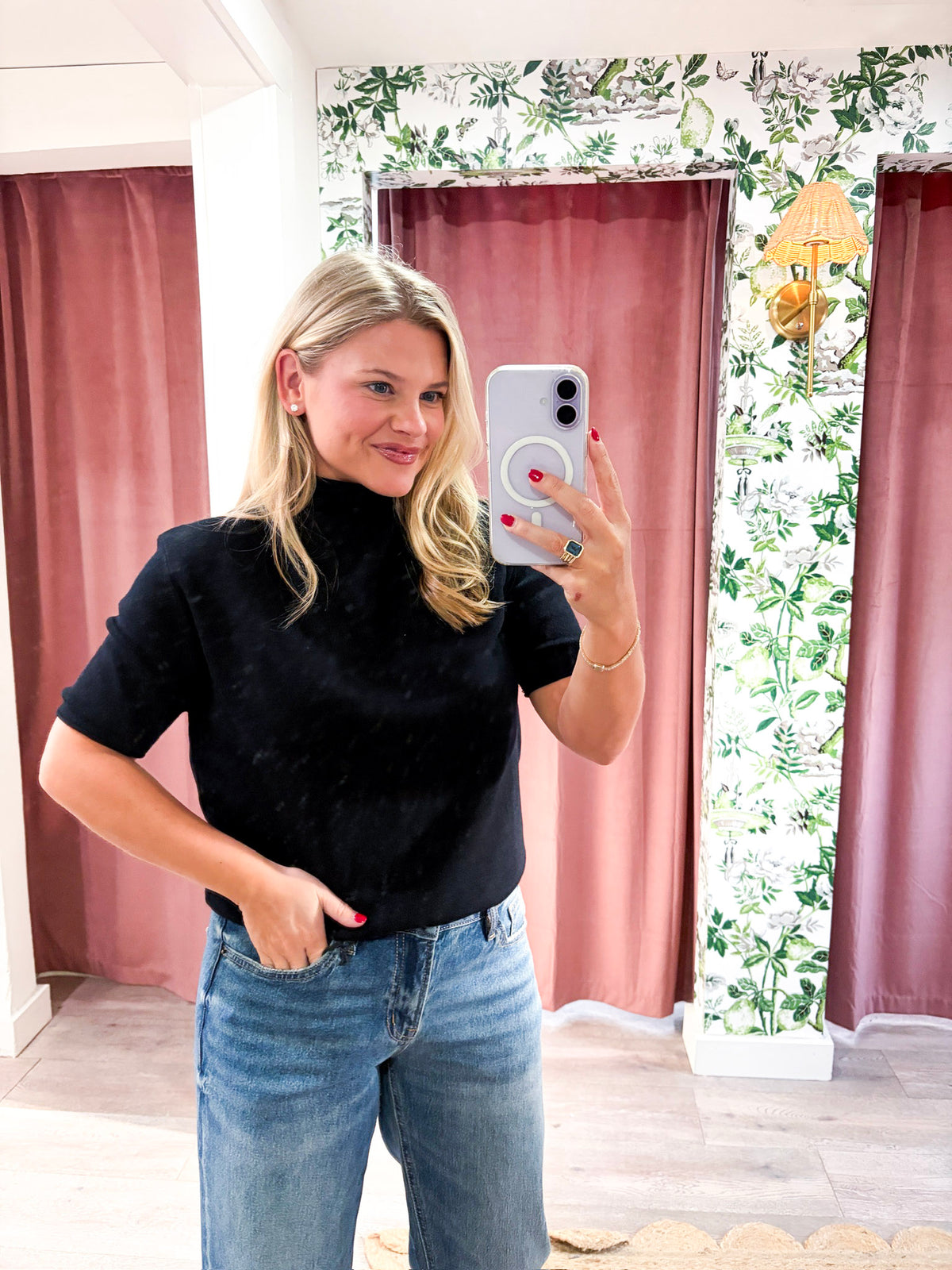 Slow Afternoon Turtleneck Sweater-Black