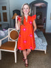 Mid Century Starburst Mini Dress