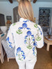 Sweet Florals Top-Cream