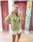 Lakeside Duck Sweater-Sage