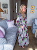 Wine & Whimsy Midi Dress