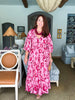 Modern Romance Floral Midi Dress