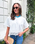 Coconut Kiss Lace Top