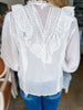Airy Moments Eyelet Top