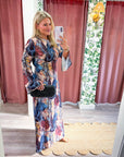 Serpent Sunset Maxi Dress
