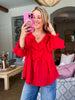 Seeing Love Ruffled Top