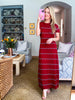 Wave Midi Sweater Dress