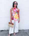 Gardenscape Ruffle Top