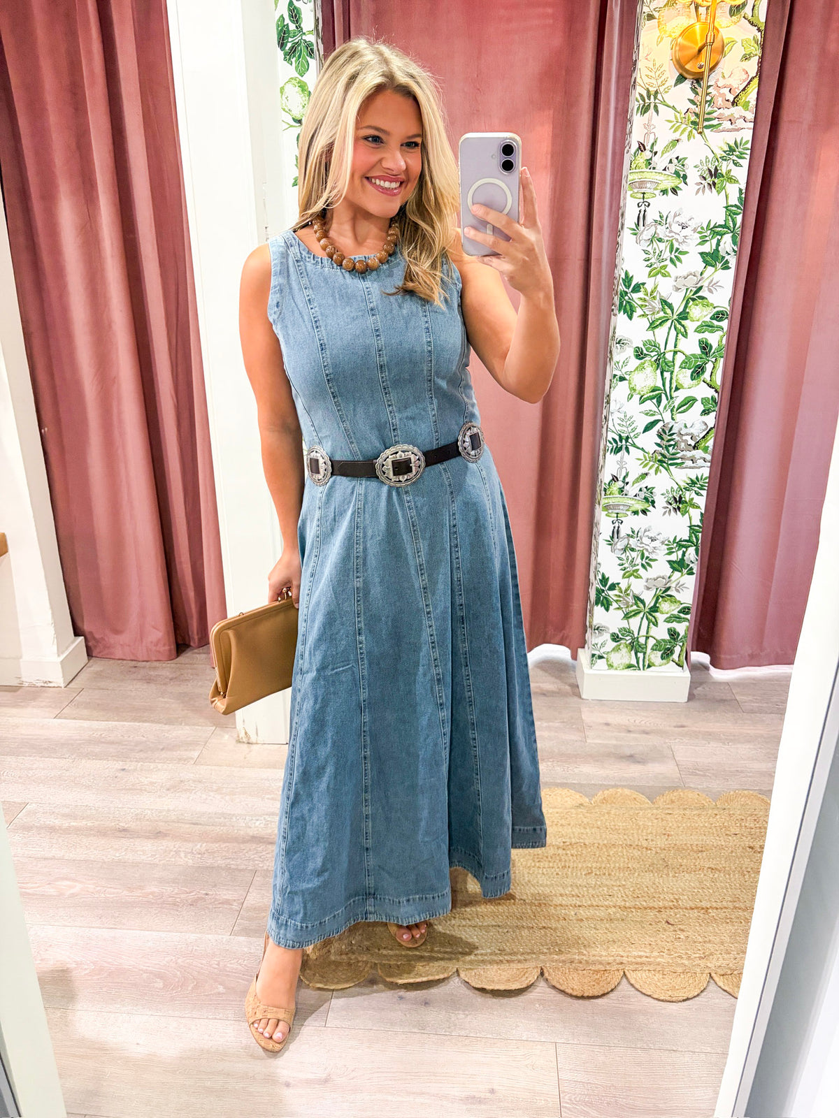 Westbrook Denim Midi Dress