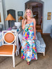 Resort Scene Maxi Dress