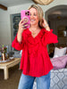 Seeing Love Ruffled Top