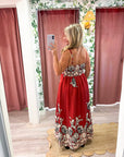 Verona Floral Maxi Dress