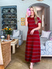 Wave Midi Sweater Dress
