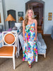 Resort Scene Maxi Dress