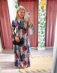 Serpent Sunset Maxi Dress