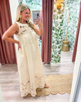 Desert Breeze Lace Maxi Dress