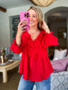Seeing Love Ruffled Top