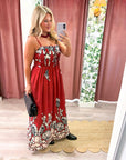 Verona Floral Maxi Dress