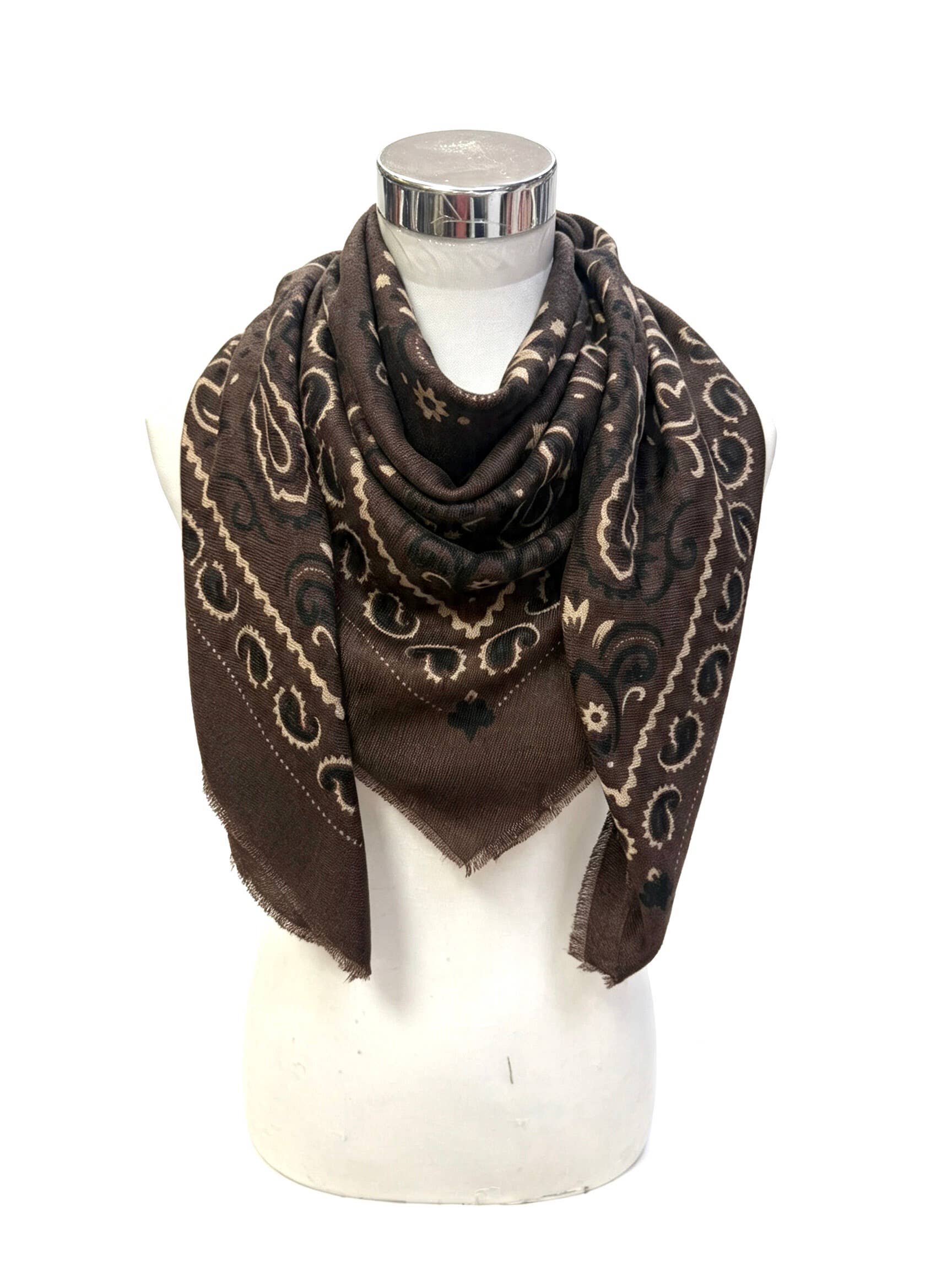 Western Trail Square Bandana-Cafe