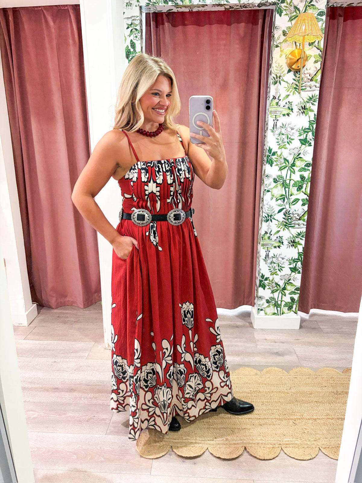 Verona Floral Maxi Dress