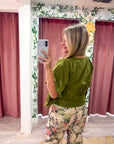 Georgina Eyelet Embroidered Top