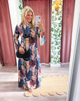 Serpent Sunset Maxi Dress