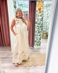 Desert Breeze Lace Maxi Dress