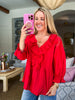 Seeing Love Ruffled Top