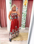 Verona Floral Maxi Dress