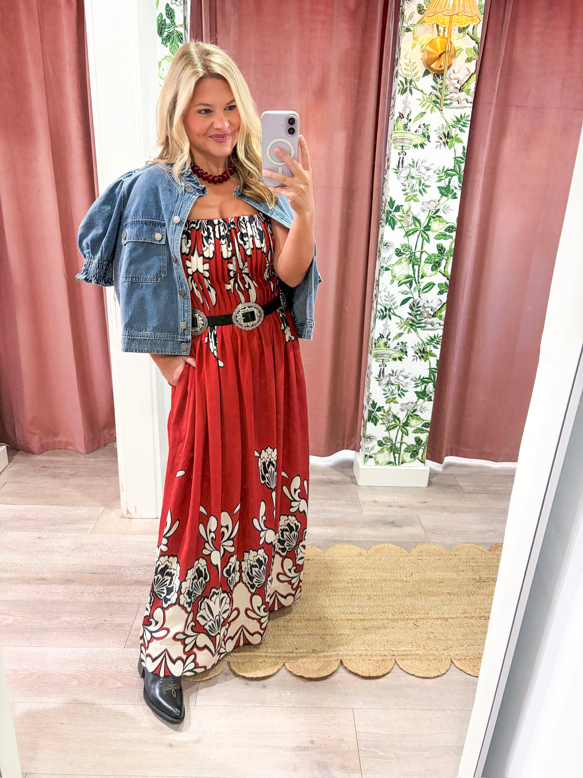 Verona Floral Maxi Dress