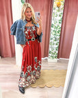 Verona Floral Maxi Dress
