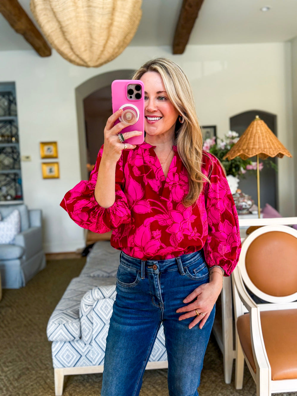 Just Nice Floral Top